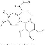 Figure 2: dipole structure of colchicine.