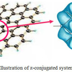 Figure 5: Illustration of π-conjugated system of GNS.